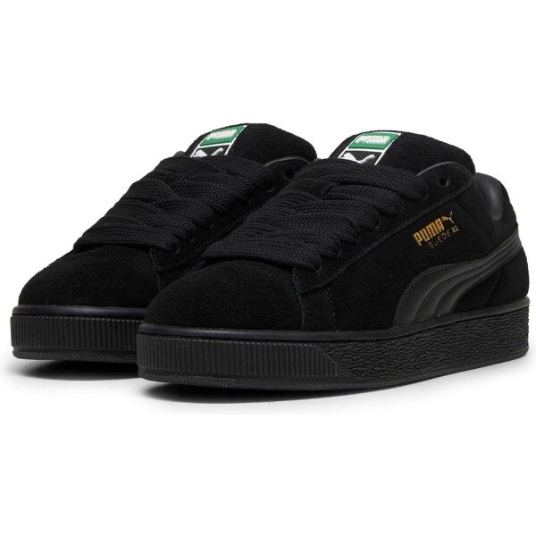 Suede XL — Triple Black